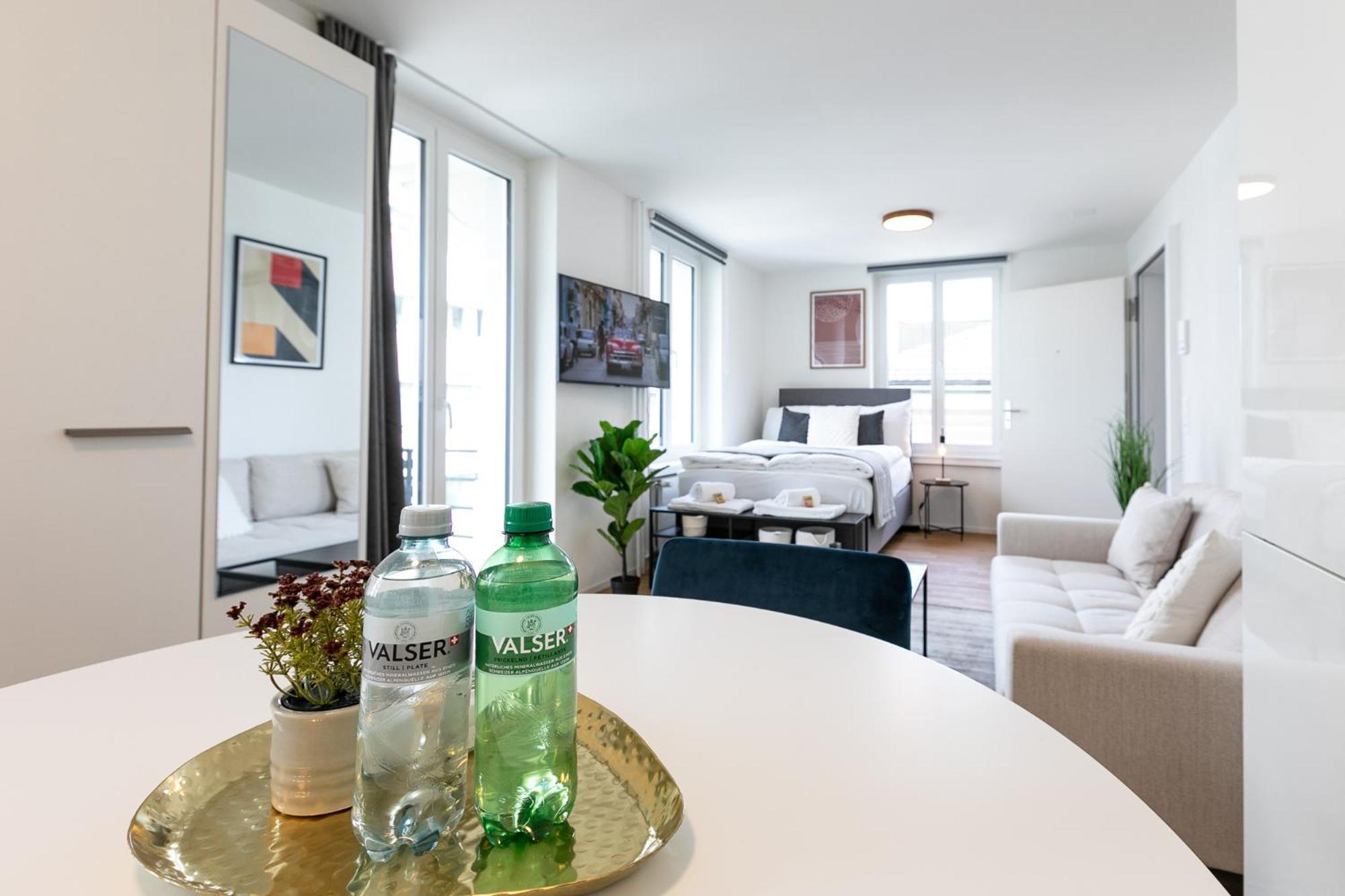 Inn Joy Apartments - Roter Platz St. Gallen Bagian luar foto
