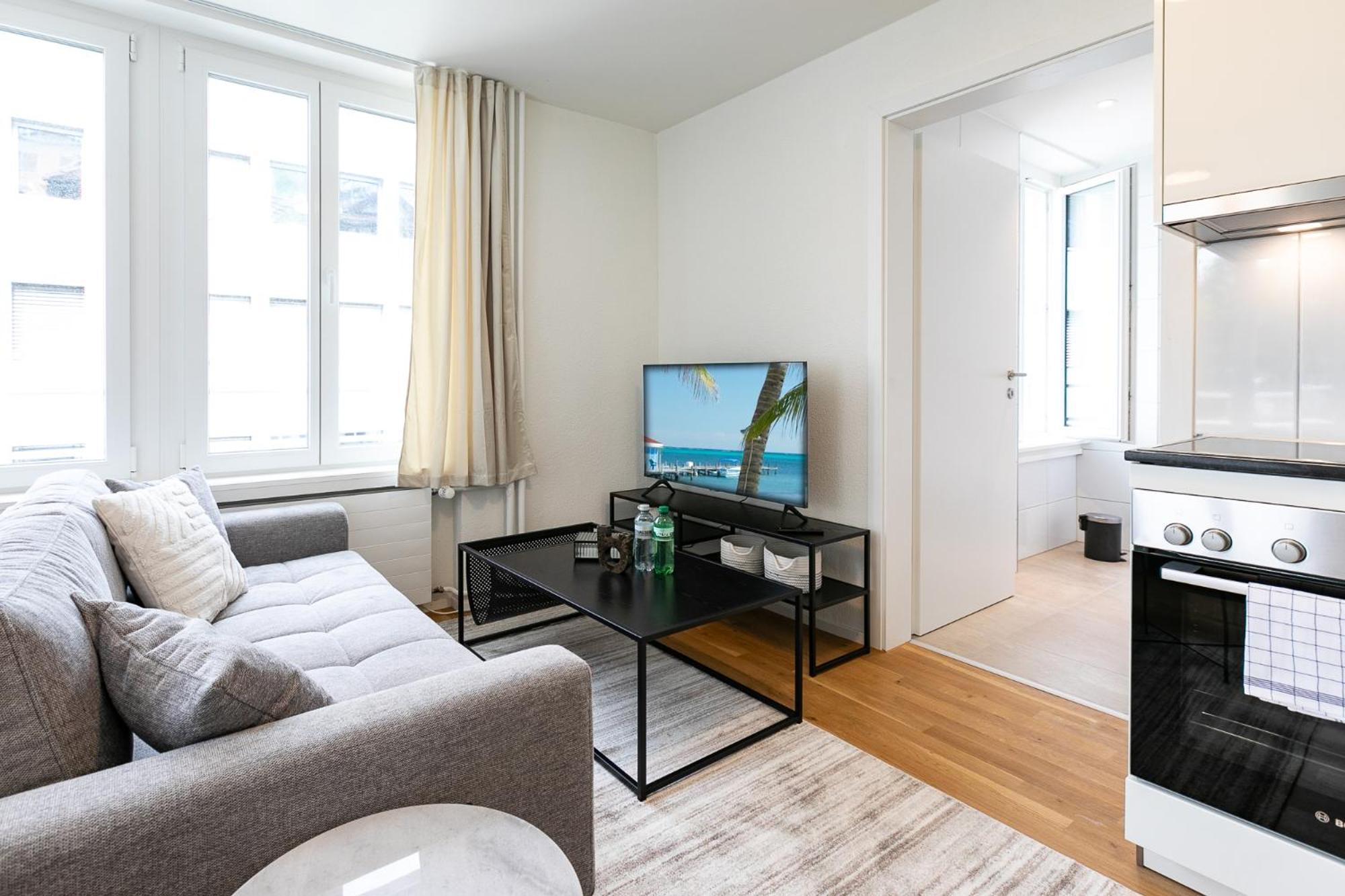 Inn Joy Apartments - Roter Platz St. Gallen Bagian luar foto