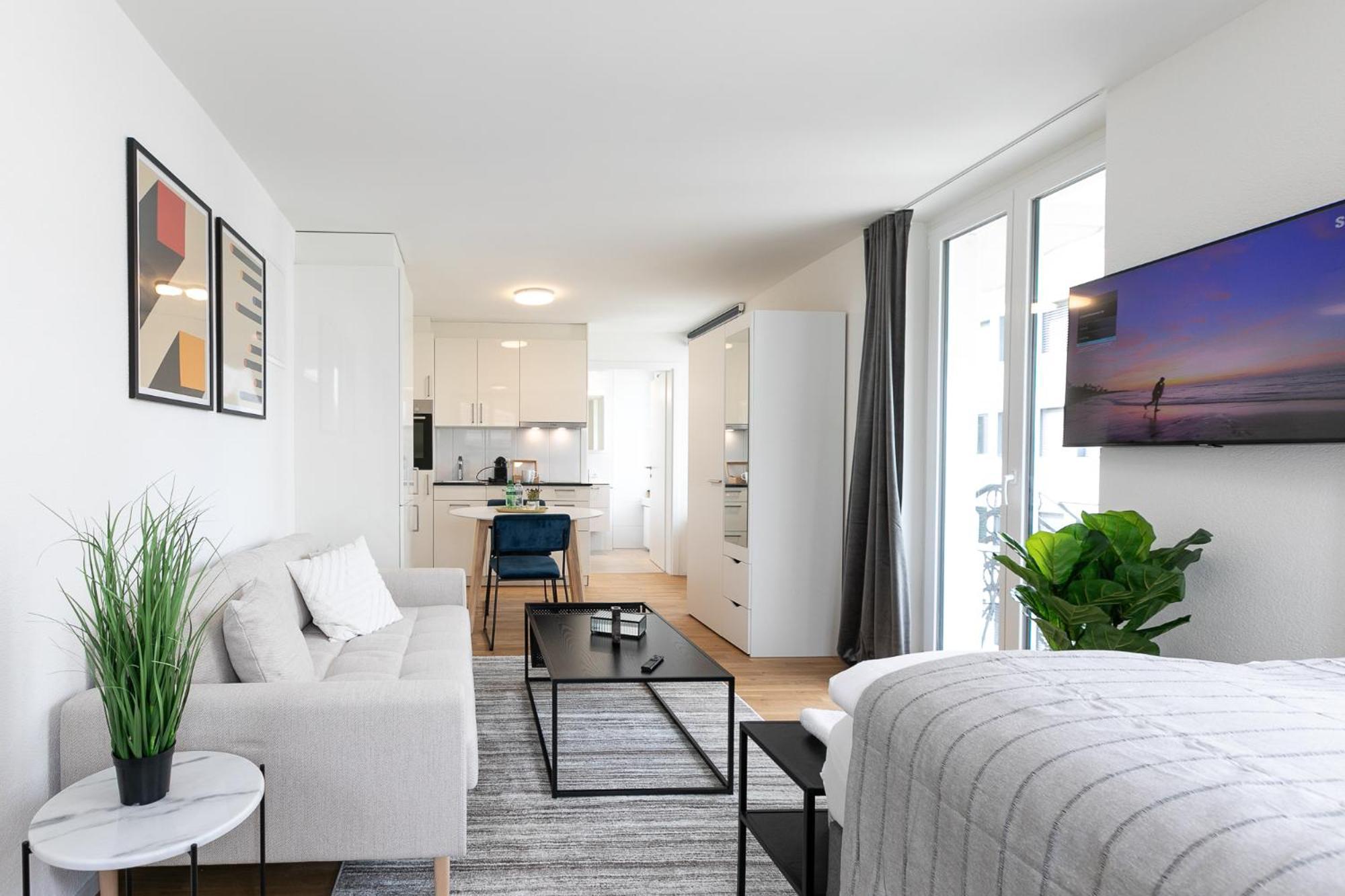 Inn Joy Apartments - Roter Platz St. Gallen Bagian luar foto