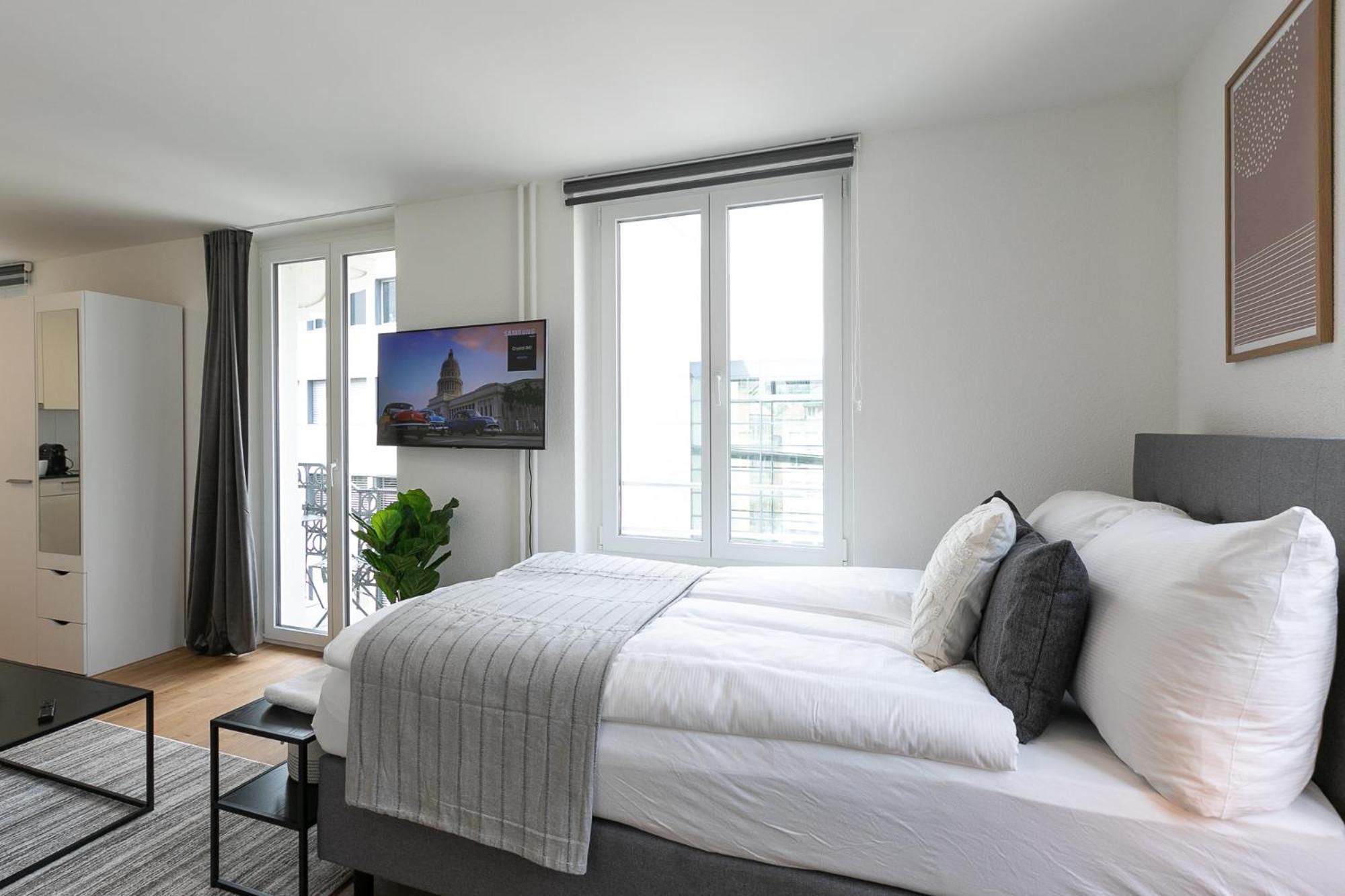 Inn Joy Apartments - Roter Platz St. Gallen Bagian luar foto