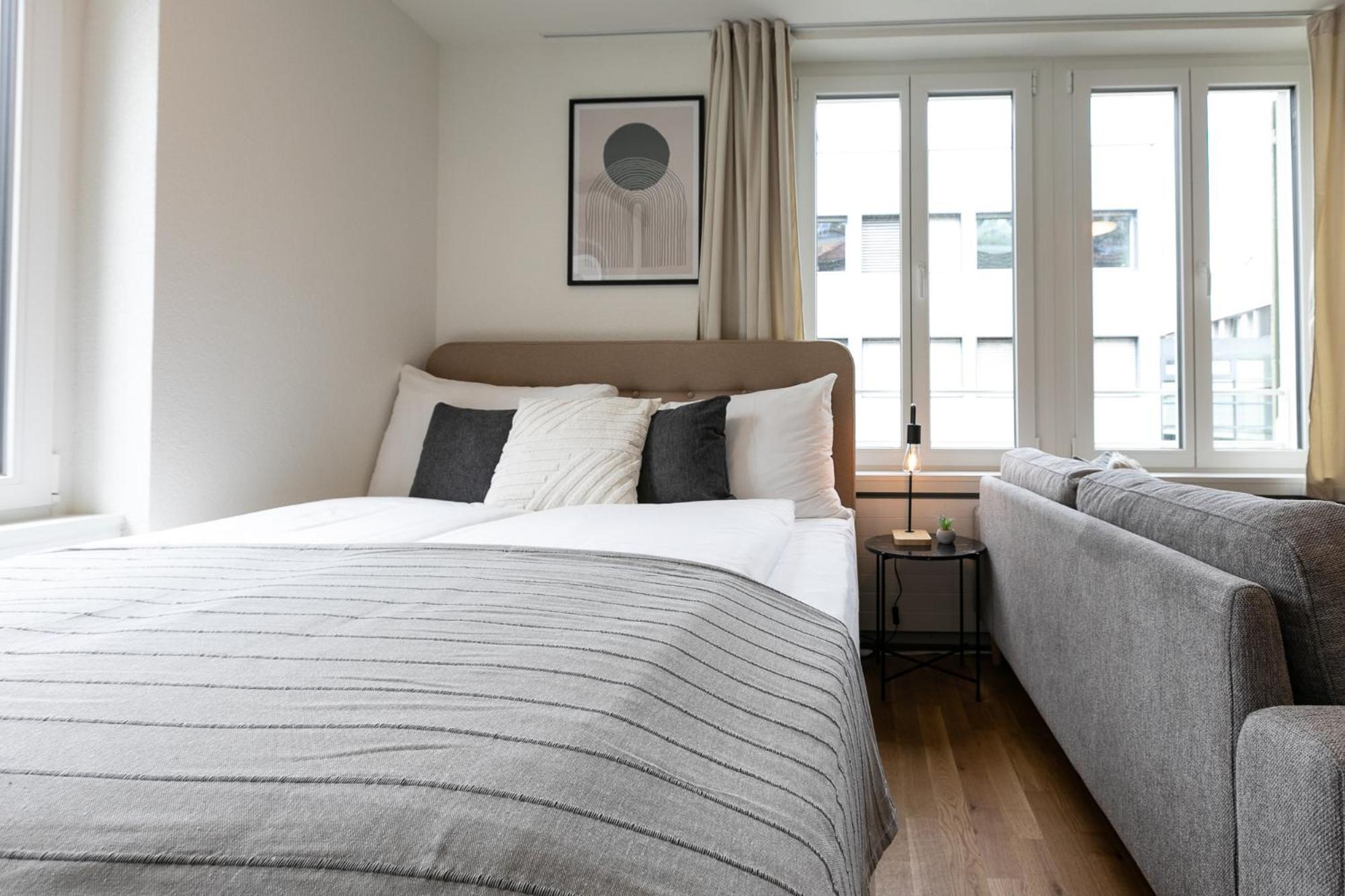 Inn Joy Apartments - Roter Platz St. Gallen Bagian luar foto