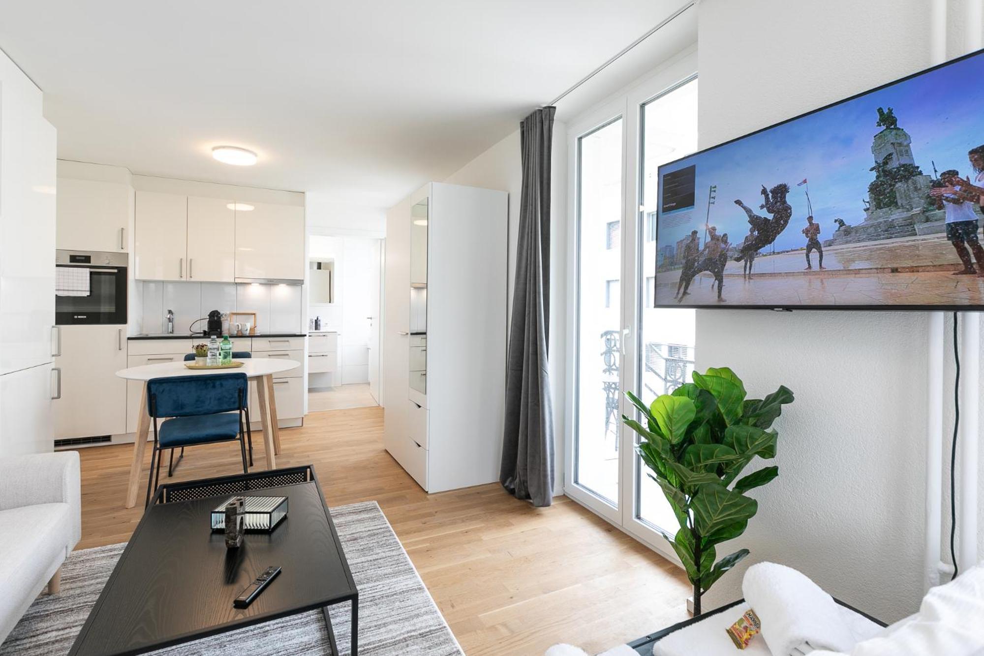 Inn Joy Apartments - Roter Platz St. Gallen Bagian luar foto