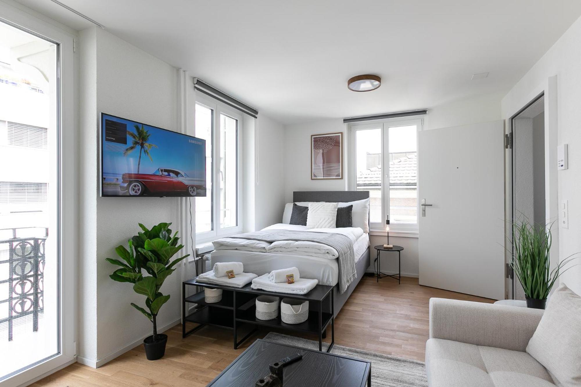 Inn Joy Apartments - Roter Platz St. Gallen Bagian luar foto
